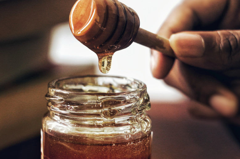 Selbstgemachter Bio-Honig