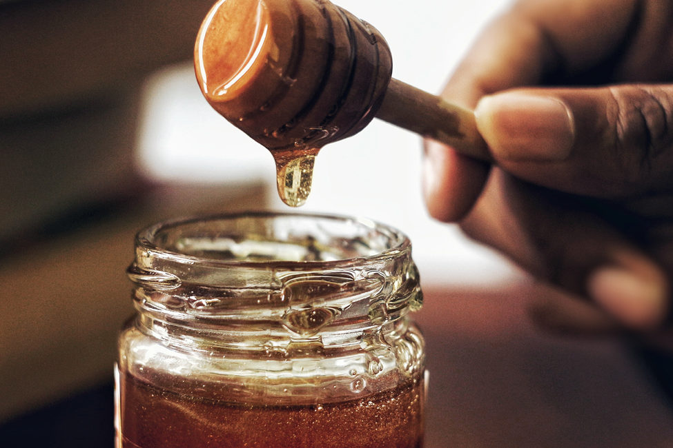 Selbstgemachter Bio-Honig